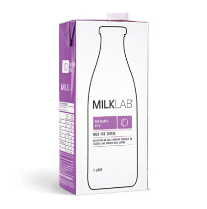 MILKLAB MACADAMIA NUT 8 X 1 L